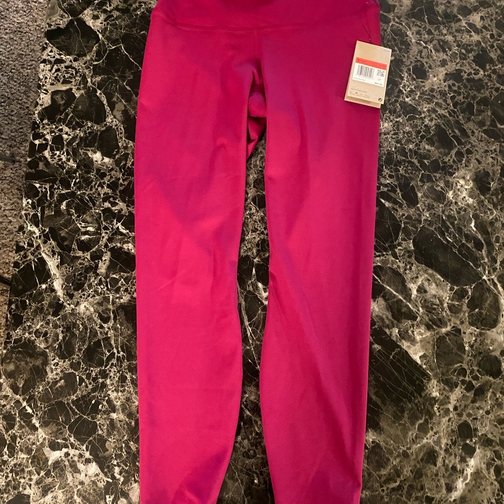 Magenta Nike Yoga leggings size Large